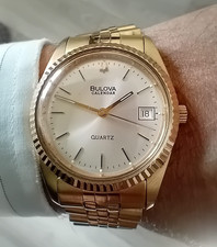 BULOVA Calendar Quartz ref. 1A44M  da uomo diametro 36mm. condizioni perfette!