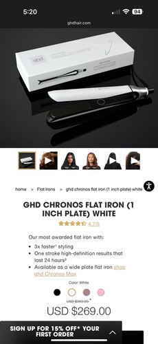 Ghd chronos ferro stiro - da,