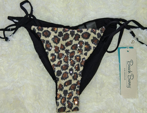 Bikini leopardato laterale