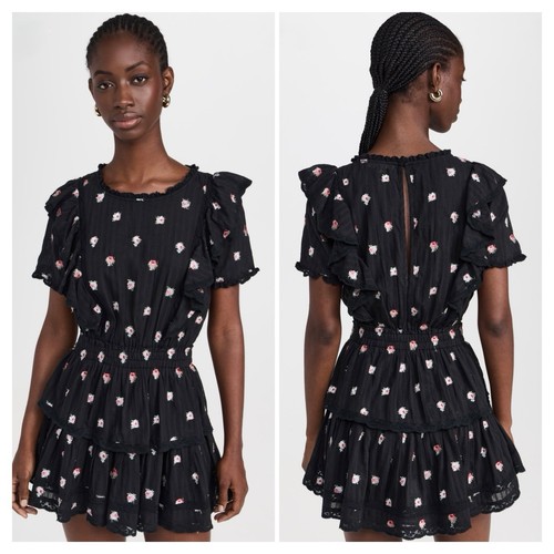 Loveshackfancy mini abito - mini,