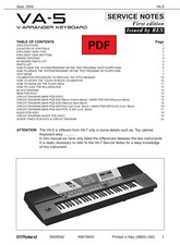 Roland VA-5 Service Manual