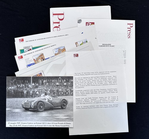 Ferrari anniversario - ferrari,