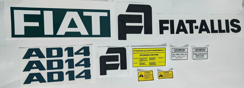 Adesivi decalcomanie fiat - adesivi,