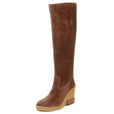 F7138 stivale donna dark beige