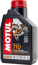 Lubrificante Motore 2 tempi 100%sintetico MOTUL "710  2T" JASO FD x Moto-1 litro