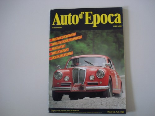 Auto epoca 1989 mv agusta - 9/1989,