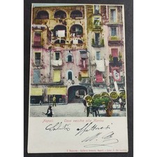 Cartolina  Napoli - Cose Vecchie alla Marina