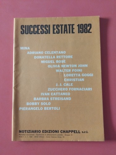 Successi estate 1982 - successi,