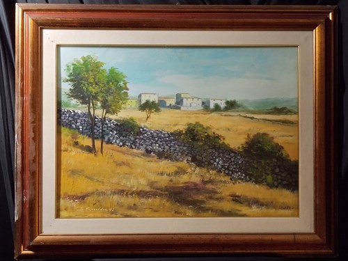 Quadro dipinto olio - dipinto, di