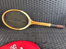 SLAZENGER CHALLENGE NO1 CON FODERA E MANICO IN CUOIO ORIGINALE -RACCHETTA LEGNO