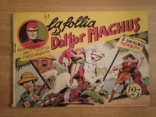 ED. NERBINI FIRENZE L'UOMO MASCHERATO N.89  ALBI GRANDI AVVENTURE ORIGINALE 1948