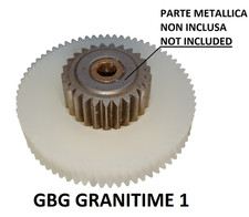 Ingranaggio nylon per motoriduttore granitore GBG Granitime 1 Codice SLGK62870