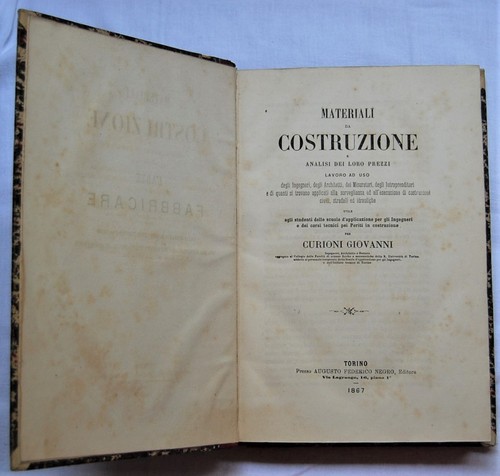 Curioni giovanni materiali da - giovanni:,