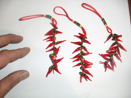 Corni rossi vetro - 3,