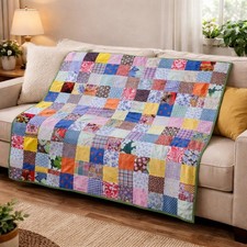 Trapunta patchwork vintage