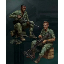 1/35 2 pezzi resina model kit