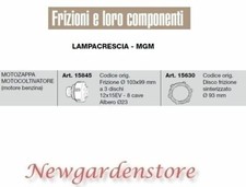 Frizione disco 12x15 motozappa