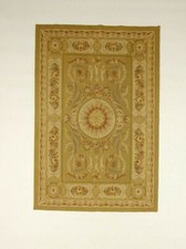 Magnifico Tappeto Orientale Aubusson (208 X 141 CM) Annodato a Mano Alto Stato