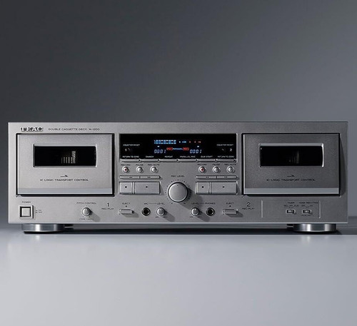 Teac double cassette deck - double,