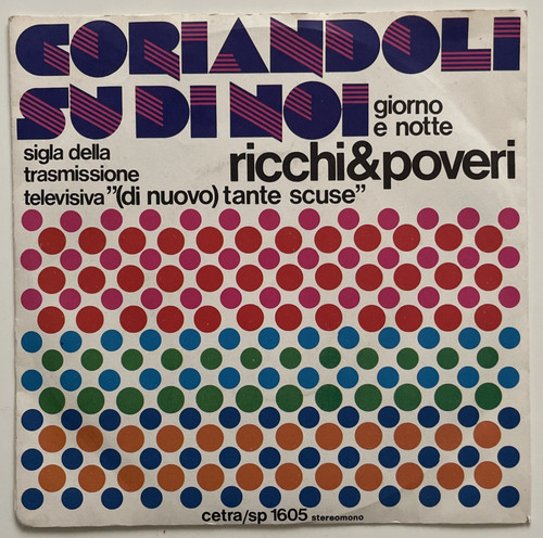 Ricchi poveri coriandoli - ricchi, poveri–coriandoli