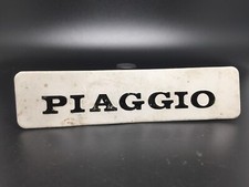 PIAGGIO 114MM LOGO SIGLA EMBLEMA FREGIO STEMMA SCRITTA TARGHETTA BADGE TARGA