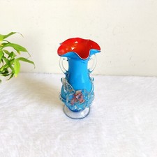 Vintage Mano Floreale Blu