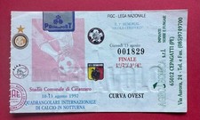 Biglietto Ajax Inter 1992