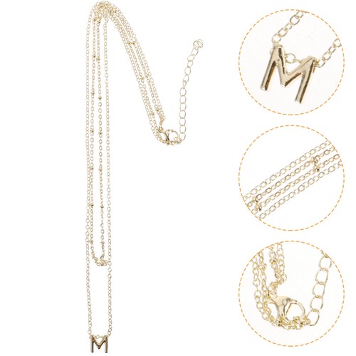 Collana con lettere - con,