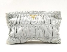 Pochette Prada Gaufre bianca