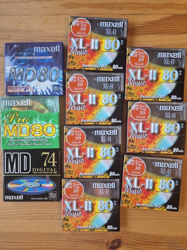 Minidisc maxell 80 - md, md