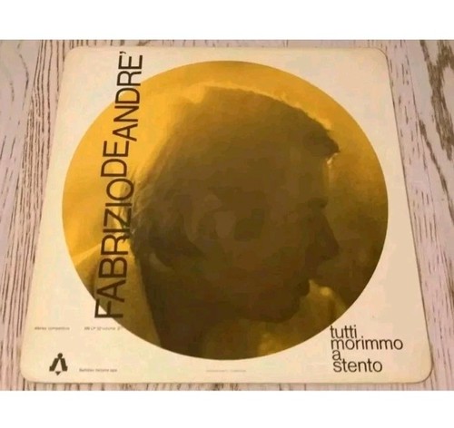 Disco vinile fabrizio de - disco,