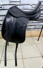 Sella da dressage Farrington Centreline 16 1/2" MW - Nera