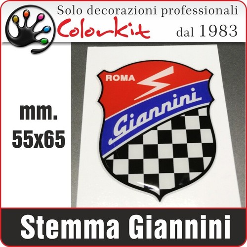 Scudetto adesivo giannini 3d - ,