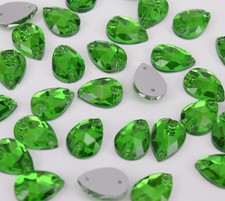 10x14 mm cucito su strass