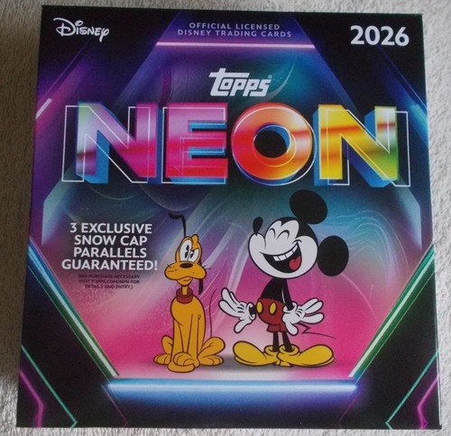 Topps 2026 disney neon - topps, neon"