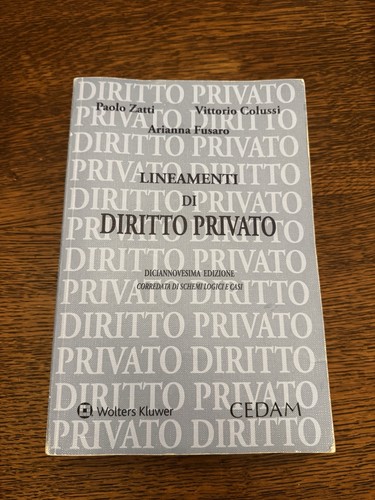 Libro diritto lineamenti - libro, di