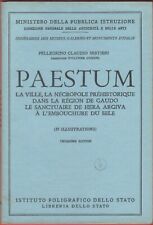 Paestum, la ville, la necropole prehistorique? - Sestieri Pellegrino Claudio