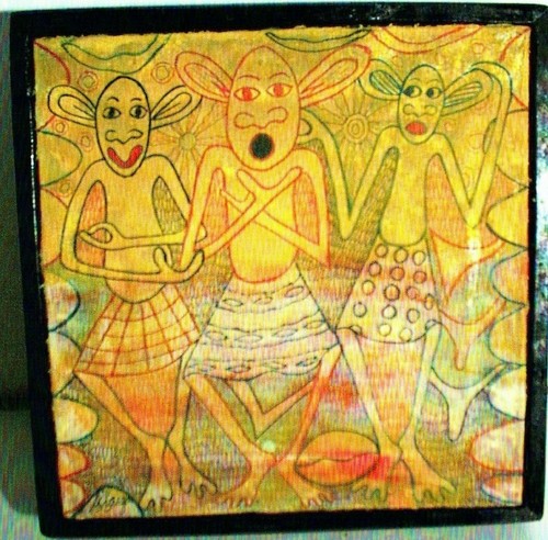 Quadro lilanga george 25x25 - quadro,