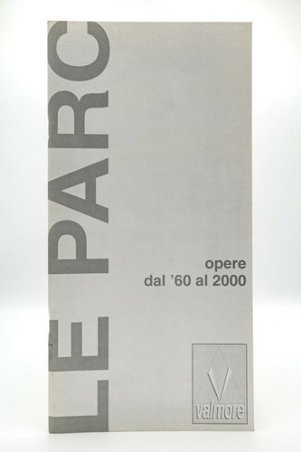 Julio parc opere dal 60 - -, '60