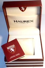 HAUREX FC TORINO-SCATOLA PER OROLOGIO-VINTAGE CON LIBRETTO/GARANZIA-USATA