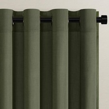 Rideau Voilage Vert Olive