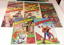 8x YOUNG MARVELMAN no.35 36 42