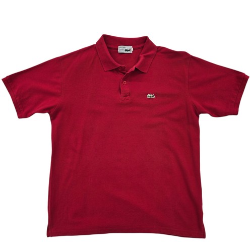 Polo uomo lacoste rossa xxl - polo,