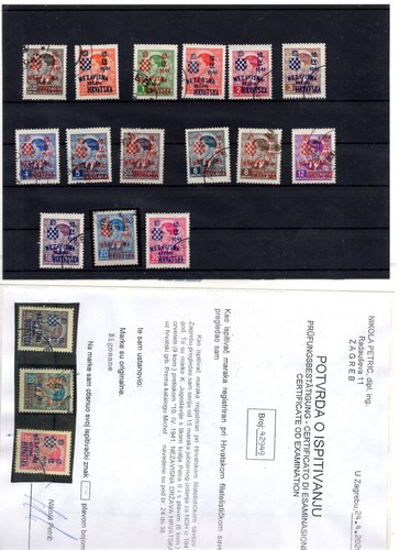Croazia 1941 raro set - -,