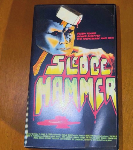 Sledgehammer vhs horror sov - sledgehammer,