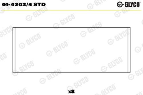 Glyco cuscinetto biella - glyco,
