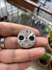 CAUNY sottomarino VINTAGE Divers Cronografo Quadrante Valjoux 7733 Dial Panda