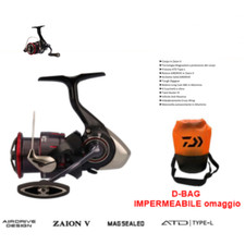 NEW MULINELLO DAIWA FUEGO 23 LT GAMMA COMPLETA + D-BAG IMPERMEABILE IN OMAGGIO