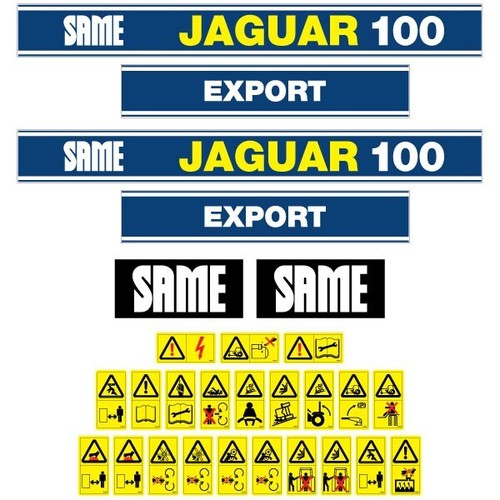 Same jaguar 100 - jaguar, adesivi