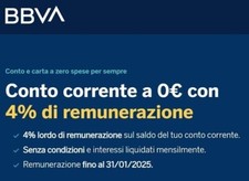 Conto BBVA: Codice amico